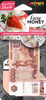 Ароматизатор подвесной (деньги) EMN-06 "5000 рублей" Strawberry Shaik серии "Easy Money"